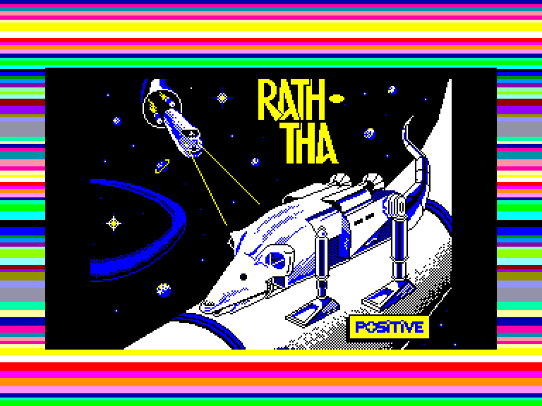 screenshot of the Amstrad CPC game Rath-Tha by GameBase CPC