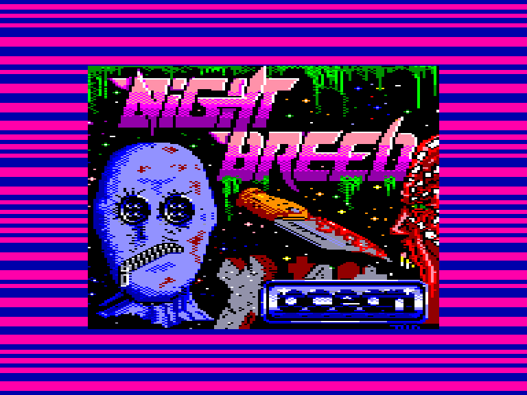 screenshot of the Amstrad CPC game Nightbreed - The Action Game by GameBase CPC