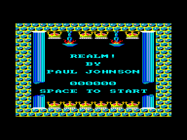 screenshot of the Amstrad CPC game Realm by GameBase CPC