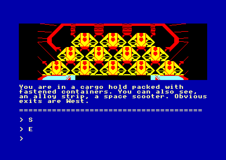 screenshot of the Amstrad CPC game Rebel planet by GameBase CPC