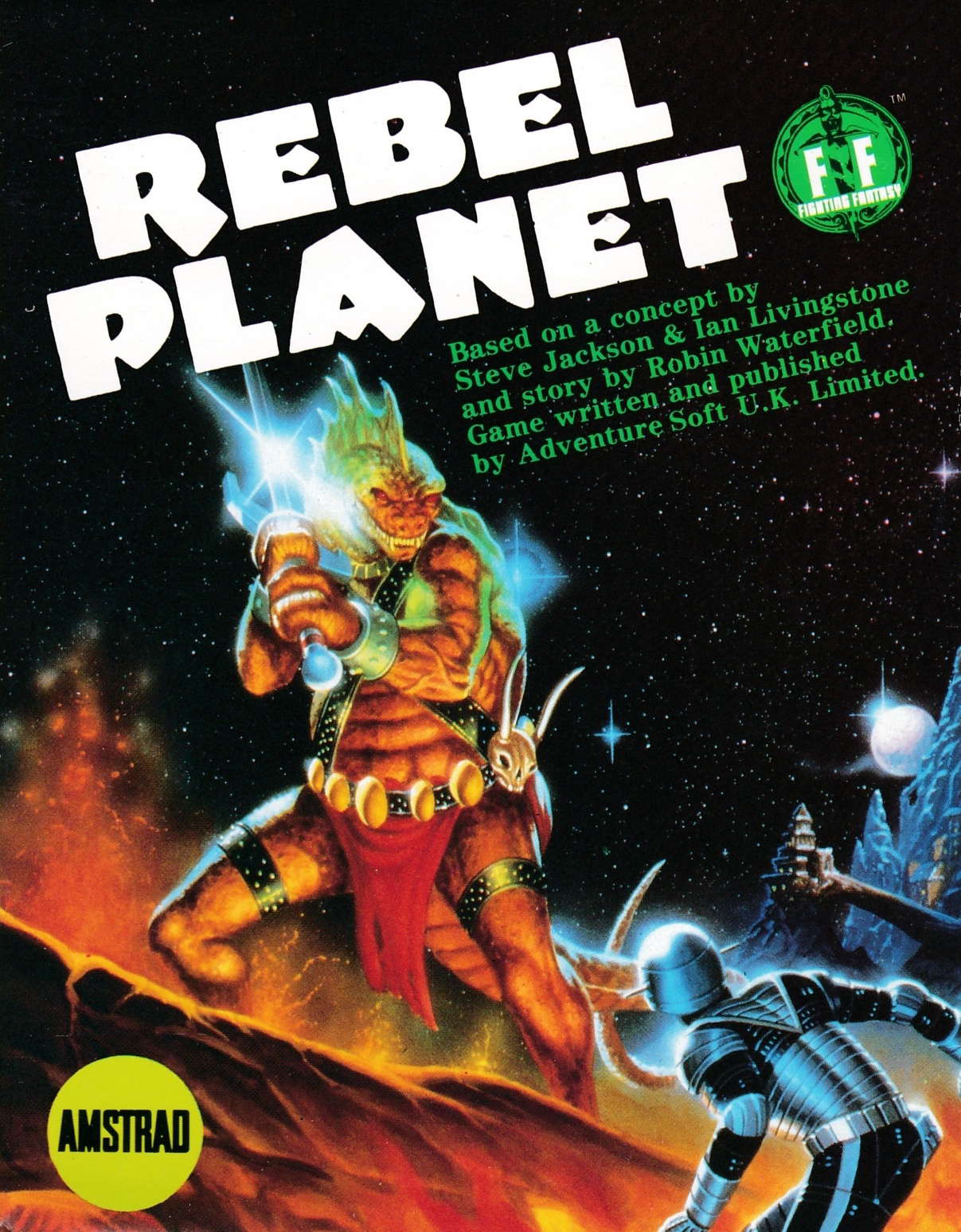 cover of the Amstrad CPC game Rebel Planet  by GameBase CPC