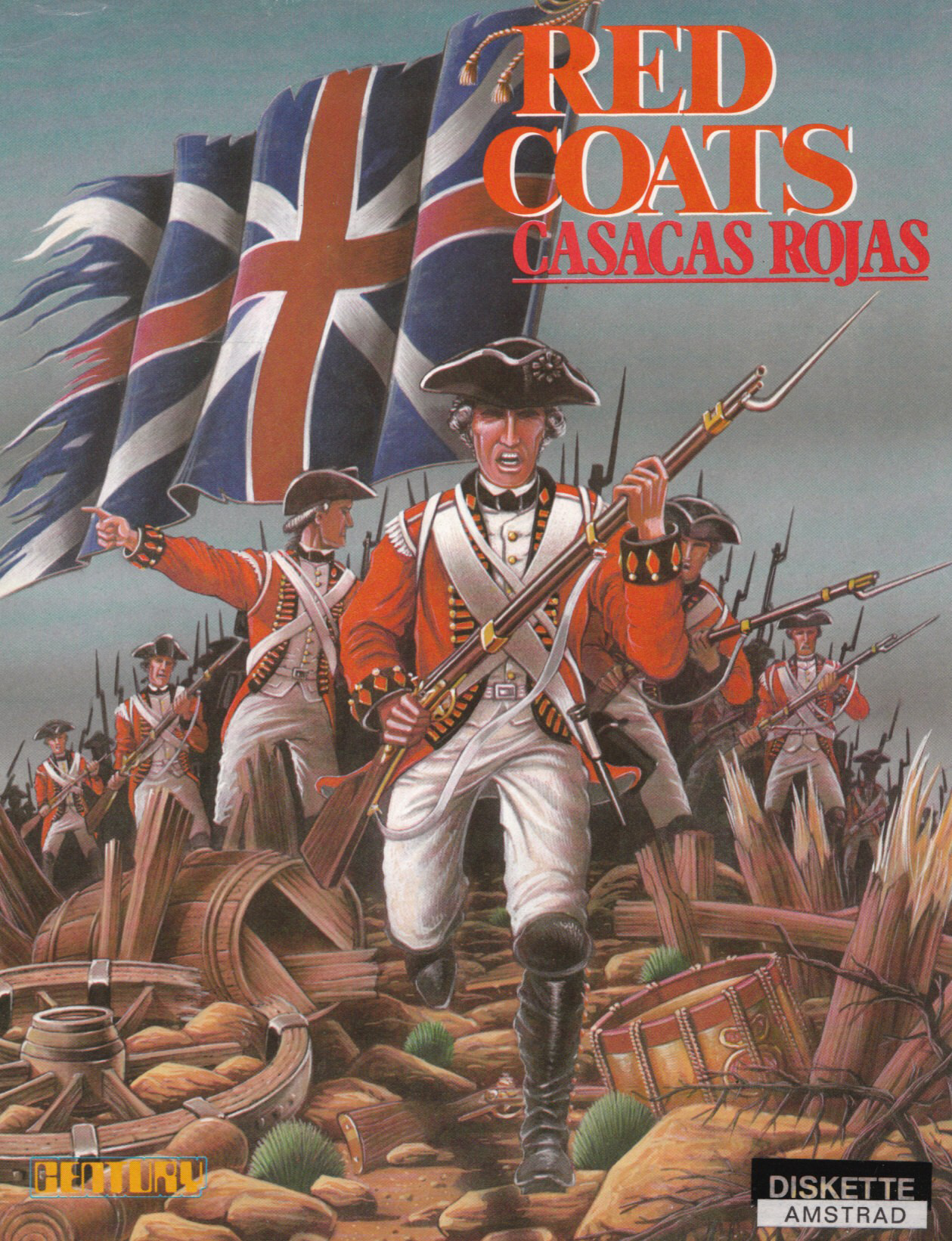cover of the Amstrad CPC game Red Coats  by GameBase CPC