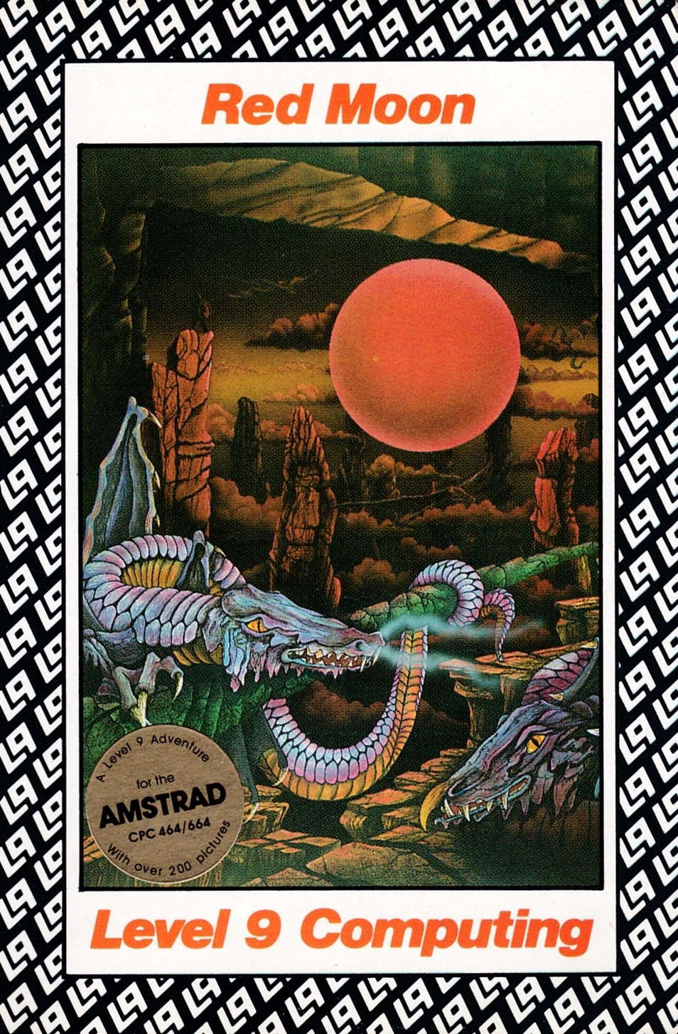 screenshot of the Amstrad CPC game Red Moon by GameBase CPC
