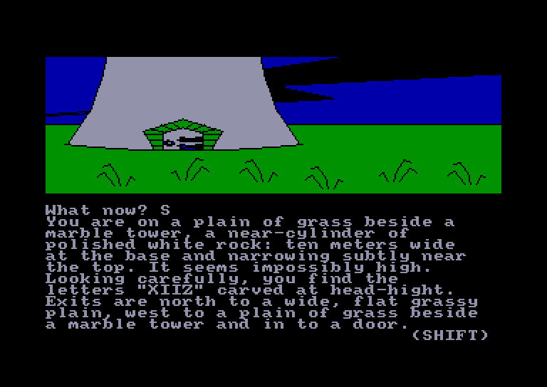 screenshot of the Amstrad CPC game Red Moon by GameBase CPC