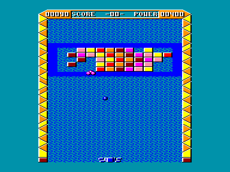 screenshot of the Amstrad CPC game Reflex by GameBase CPC