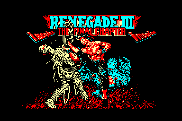 screenshot of the Amstrad CPC game Renegade III - The Final Chapter by GameBase CPC