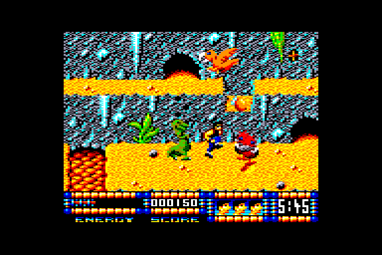 screenshot of the Amstrad CPC game Renegade III - The Final Chapter by GameBase CPC