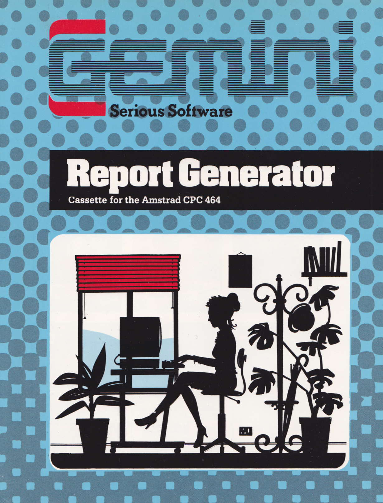 screenshot of the Amstrad CPC game Report Generator by GameBase CPC