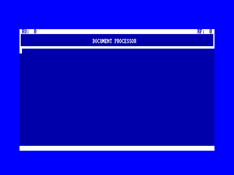 screenshot of the Amstrad CPC game Report Generator by GameBase CPC
