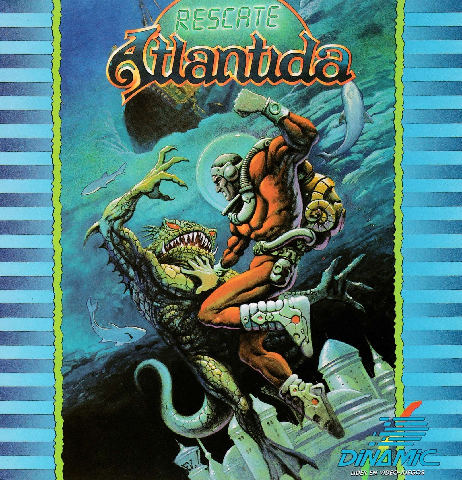 cover of the Amstrad CPC game Rescate Atlantida  by GameBase CPC