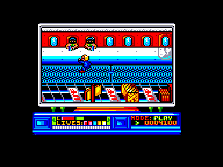 screenshot of the Amstrad CPC game Rescate en el golfo by GameBase CPC