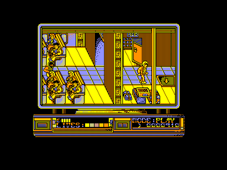 screenshot of the Amstrad CPC game Rescate en el golfo by GameBase CPC