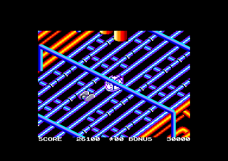 screenshot of the Amstrad CPC game Return of the Jedi by GameBase CPC