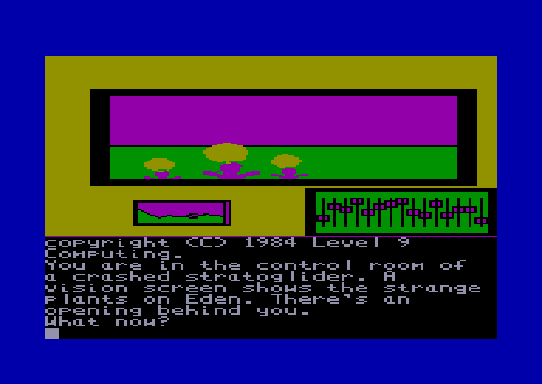 screenshot of the Amstrad CPC game Return to eden by GameBase CPC