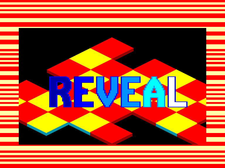 screenshot of the Amstrad CPC game Reveal by GameBase CPC