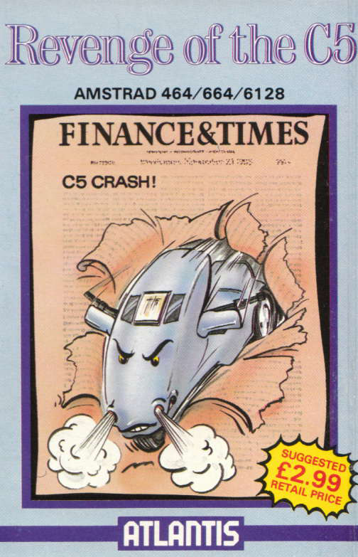 screenshot of the Amstrad CPC game Revenge of the c5 by GameBase CPC
