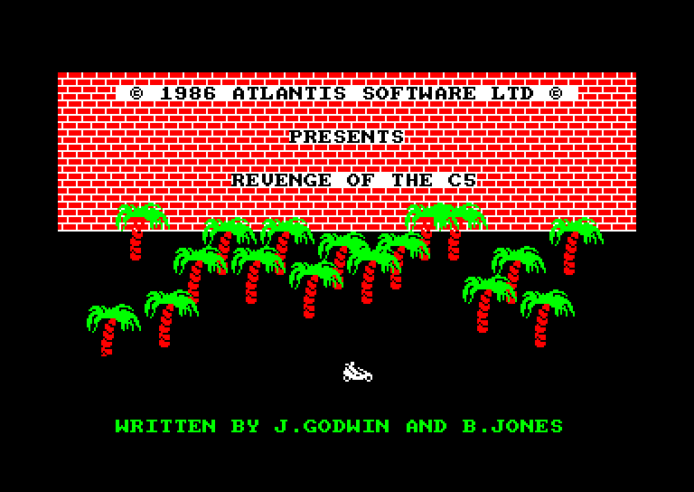 screenshot of the Amstrad CPC game Revenge of the c5 by GameBase CPC