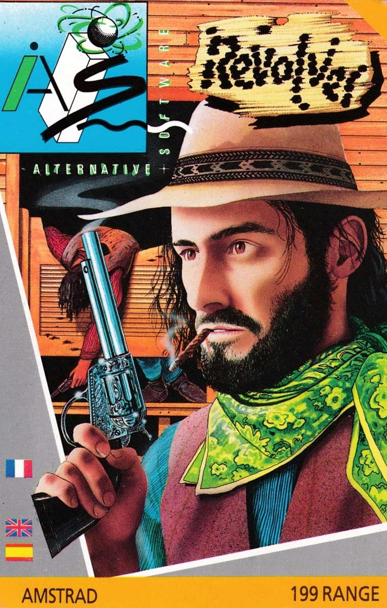 cover of the Amstrad CPC game Revolver  by GameBase CPC