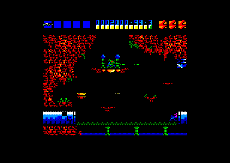 screenshot of the Amstrad CPC game Rex by GameBase CPC