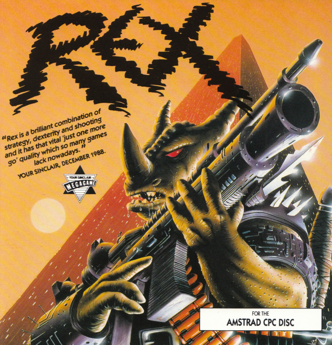 cover of the Amstrad CPC game Rex  by GameBase CPC