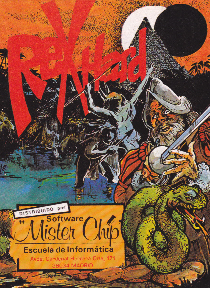 screenshot of the Amstrad CPC game Rex hard by GameBase CPC