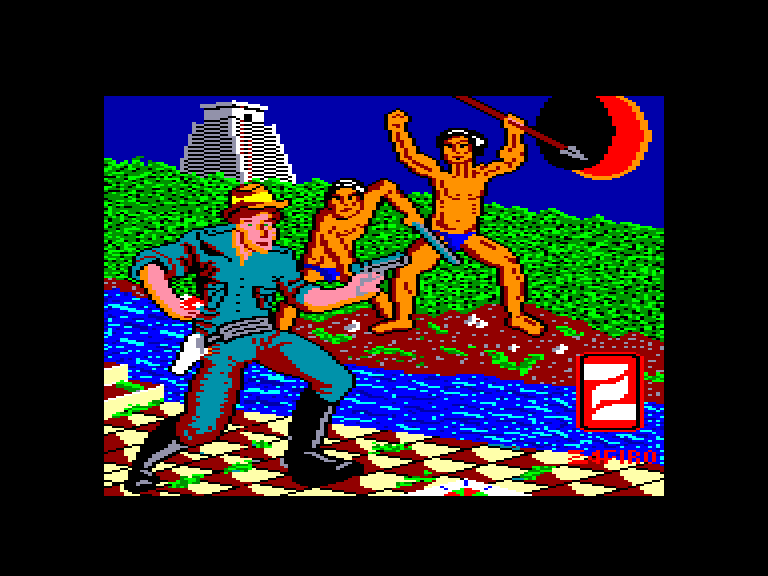 screenshot of the Amstrad CPC game Rex hard by GameBase CPC