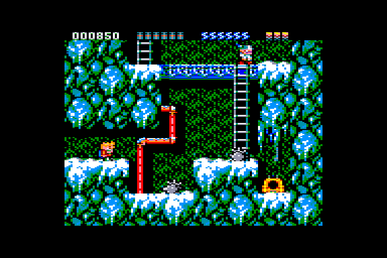 screenshot of the Amstrad CPC game Rick Dangerous II by GameBase CPC