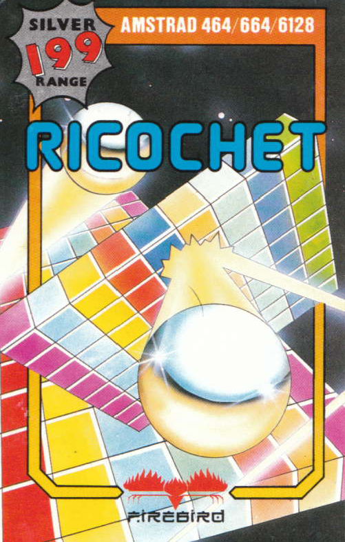 screenshot of the Amstrad CPC game Ricochet (Blaby) by GameBase CPC