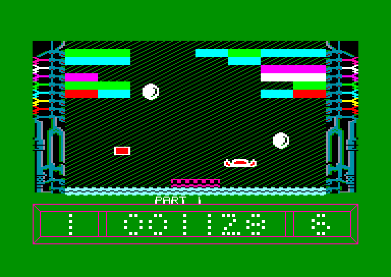 screenshot of the Amstrad CPC game Ricochet (Blaby) by GameBase CPC