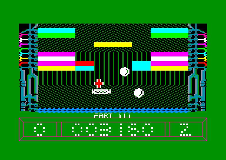 screenshot of the Amstrad CPC game Ricochet (Blaby) by GameBase CPC