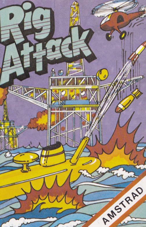 screenshot of the Amstrad CPC game Rig attack by GameBase CPC