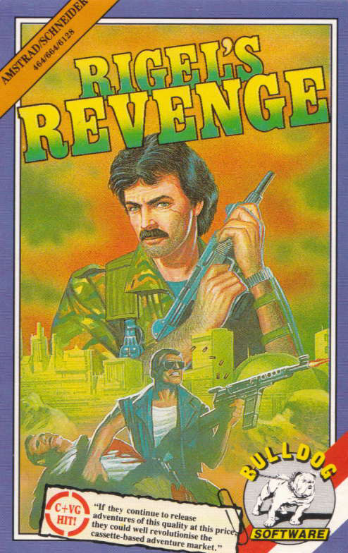 screenshot of the Amstrad CPC game Rigel's revenge by GameBase CPC
