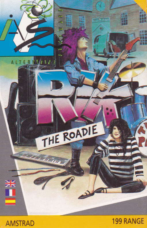 screenshot of the Amstrad CPC game Rik the Roadie by GameBase CPC