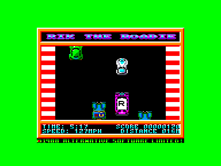 screenshot of the Amstrad CPC game Rik the Roadie by GameBase CPC