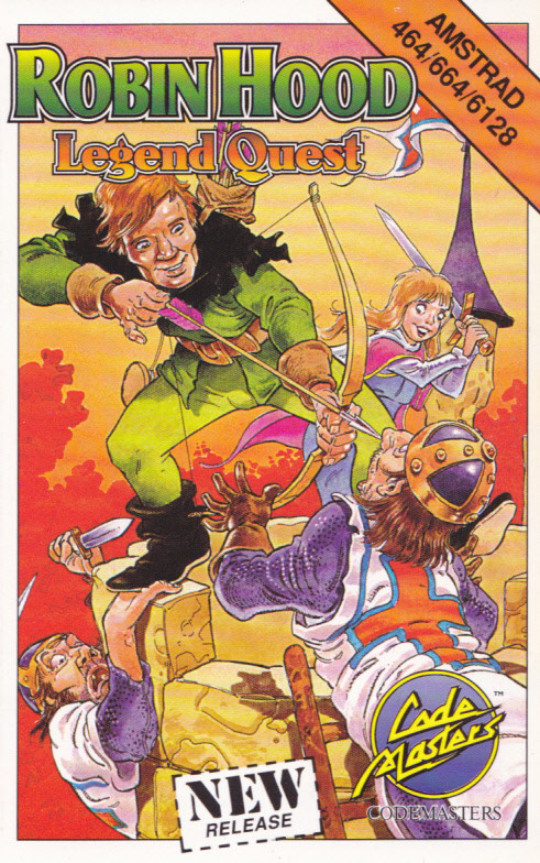 screenshot of the Amstrad CPC game Robin Hood - Legend Quest by GameBase CPC