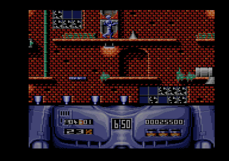 screenshot of the Amstrad CPC game Robocop 2 by GameBase CPC