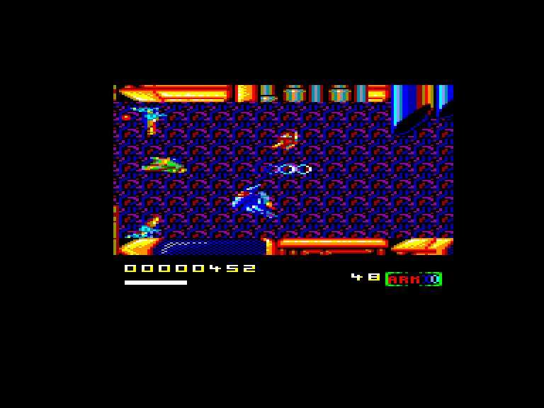 screenshot of the Amstrad CPC game Robozone by GameBase CPC