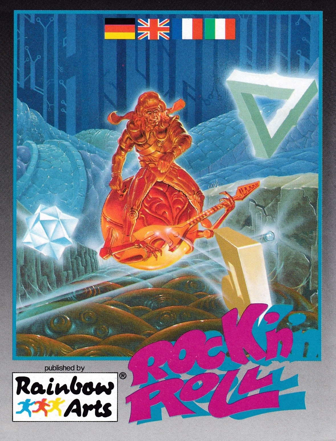 screenshot of the Amstrad CPC game Rock 'n roll by GameBase CPC