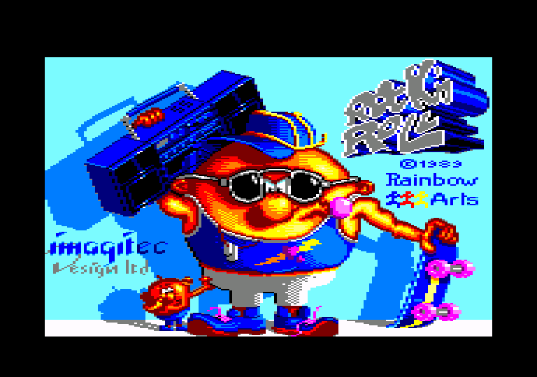 screenshot of the Amstrad CPC game Rock 'n roll by GameBase CPC