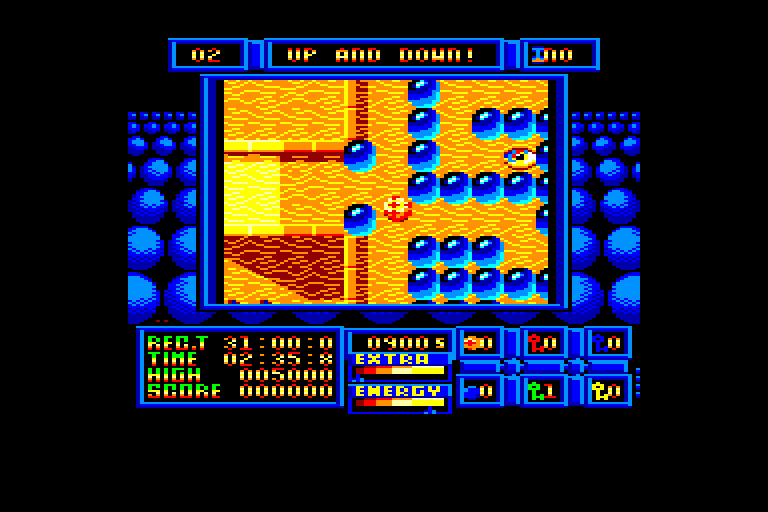 screenshot of the Amstrad CPC game Rock 'n roll by GameBase CPC