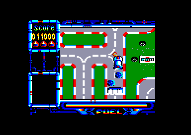 screenshot of the Amstrad CPC game Rock and roller by GameBase CPC