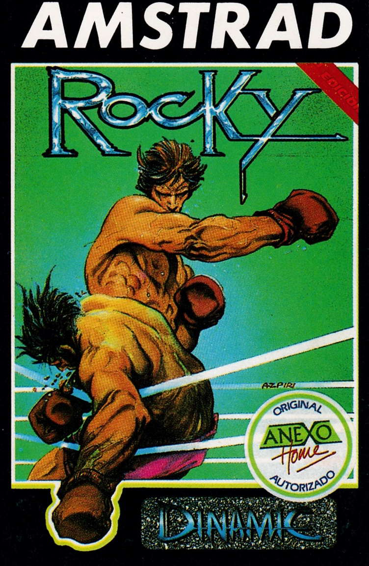 cover of the Amstrad CPC game Rocky  by GameBase CPC