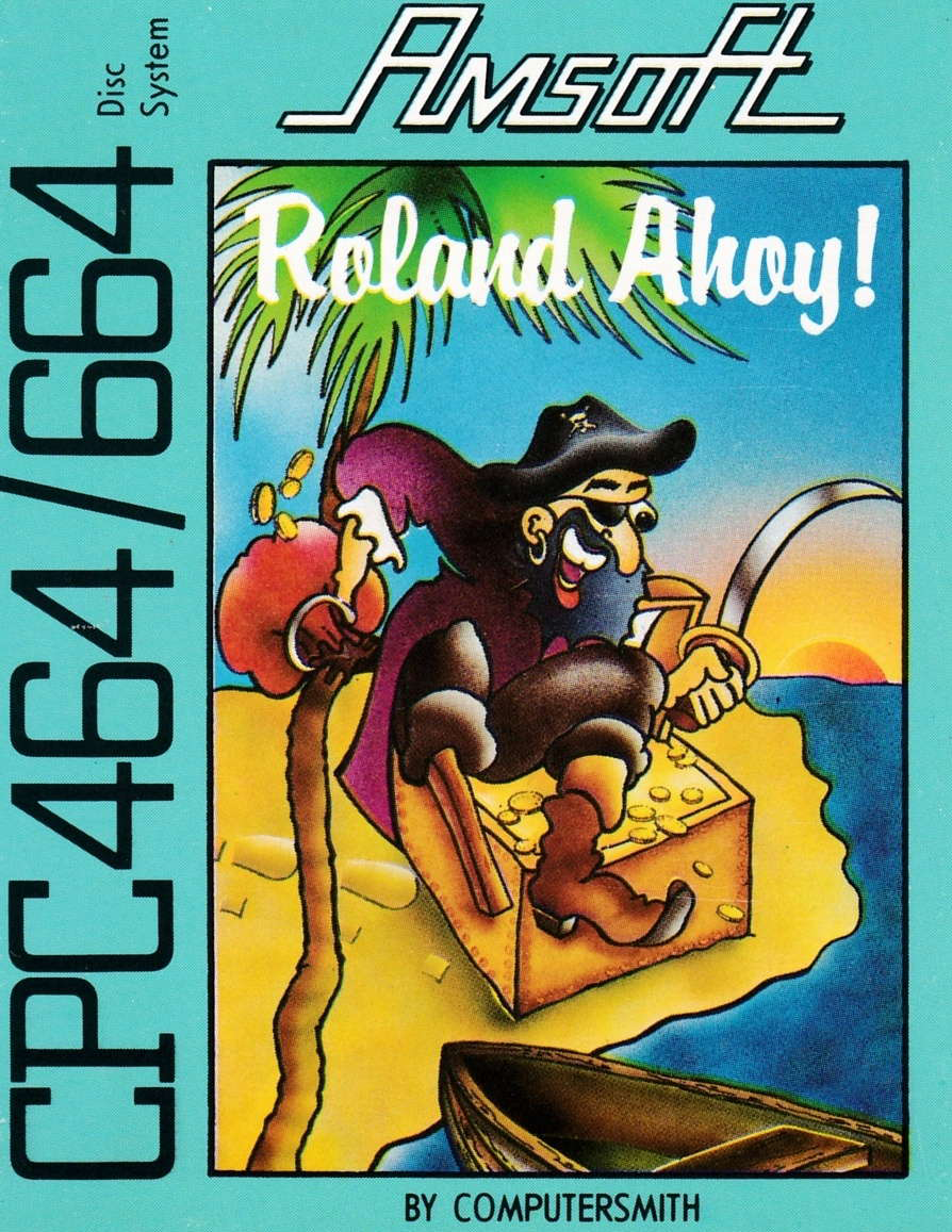 screenshot of the Amstrad CPC game Roland Ahoy ! by GameBase CPC