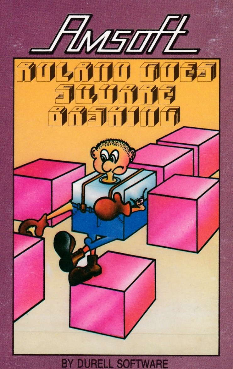 cover of the Amstrad CPC game Roland Goes Square Bashing  by GameBase CPC