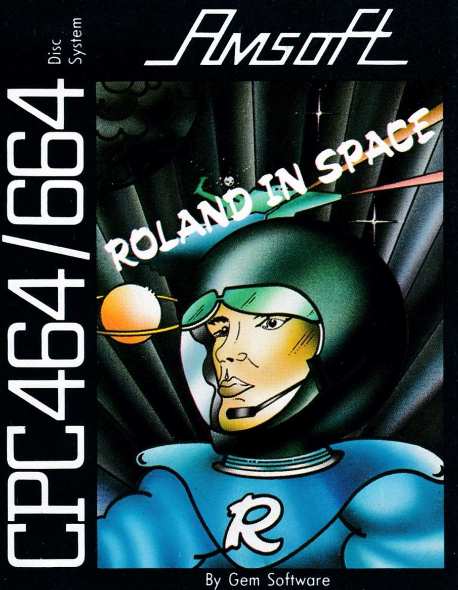 screenshot of the Amstrad CPC game Roland in space by GameBase CPC
