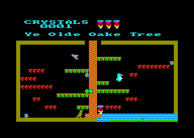 screenshot of the Amstrad CPC game Roland in time by GameBase CPC