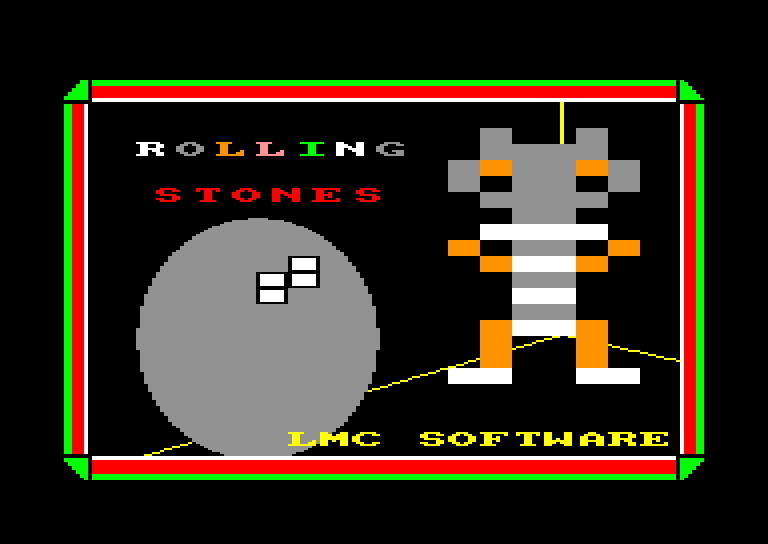 cover of the Amstrad CPC game Rolling Stones  by GameBase CPC