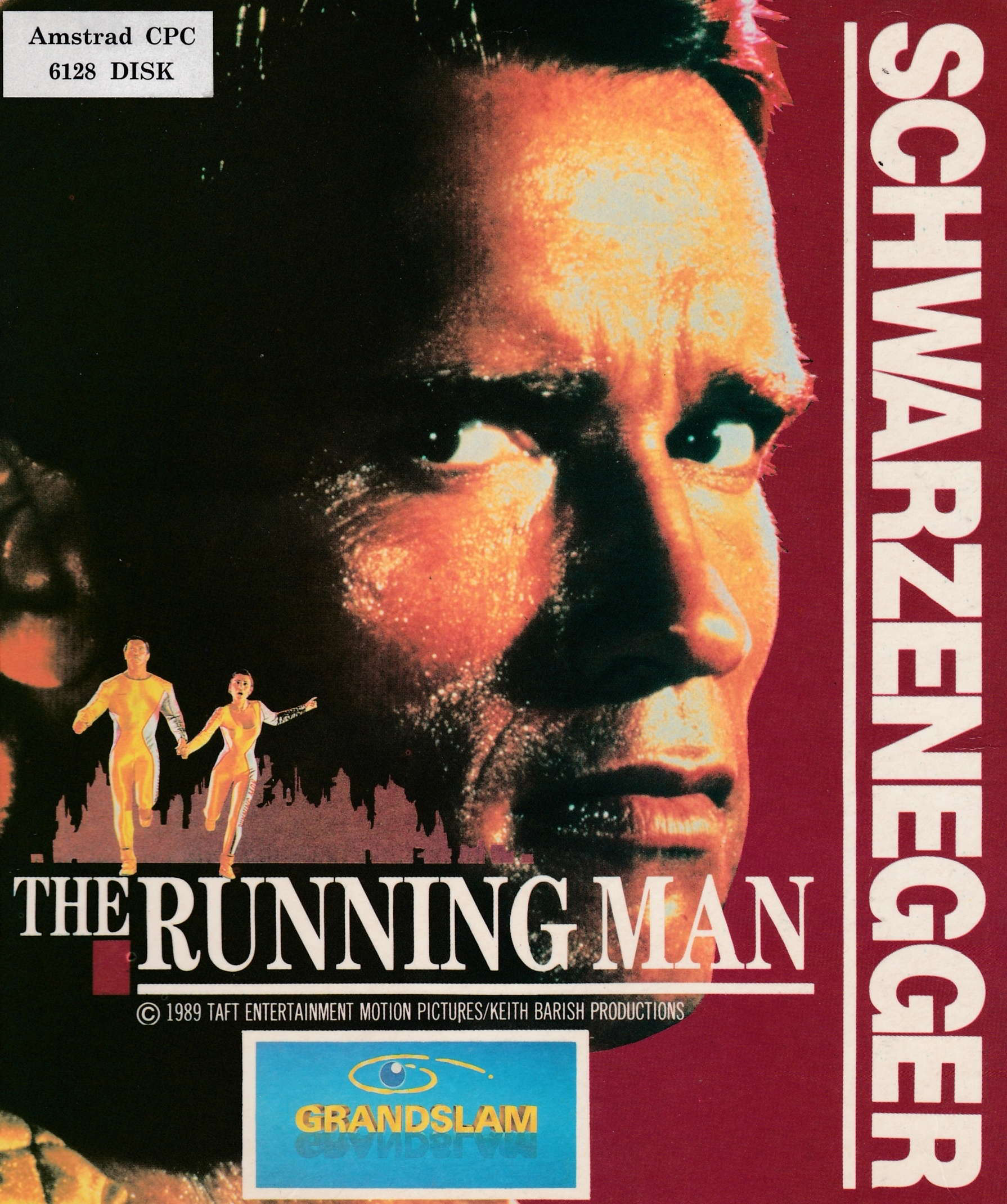 screenshot of the Amstrad CPC game Running man (the) by GameBase CPC