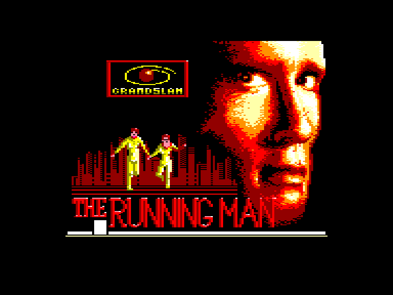 screenshot of the Amstrad CPC game Running Man (the) by GameBase CPC