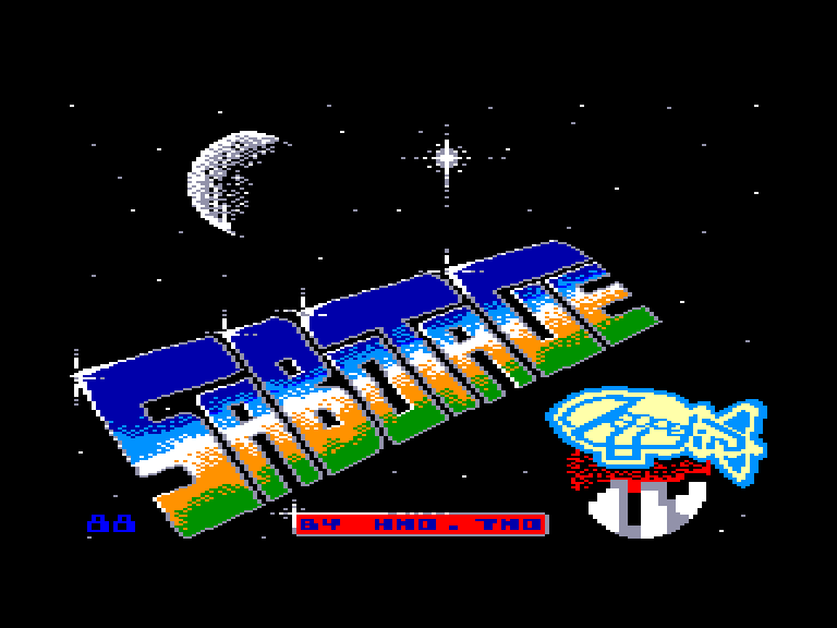 screenshot of the Amstrad CPC game Sabotage by GameBase CPC